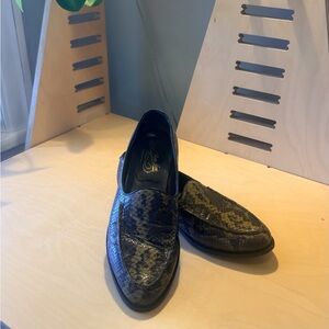 Aimé Leon Dore Venetian Loafer | Snakeskin Embossed | Handmade Italy